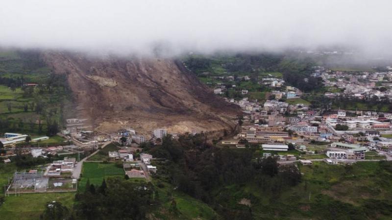 7 Dead and 46 Missing Due to Landslides in Ecuador