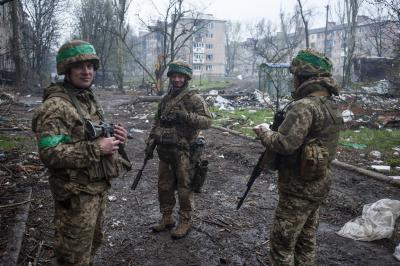 Russia Controls Four Areas West of Bakhmut