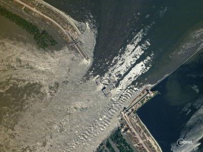 Title: Seven People Missing Due to Flooding from Nova Kakhovka Dam Destruction