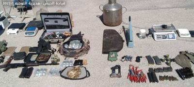Raids in Baalbek... Seizure of Drug Manufacturing Equipment