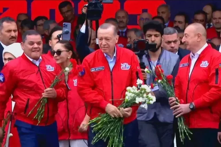 First Public Appearance of Erdoğan After Health Issue