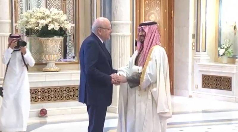 Bin Salman Receives Mikati: We Are Committed to Lebanon’s Security and Stability