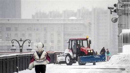 Cold Wave Hits Moscow with Temperatures Dropping Below -20°C