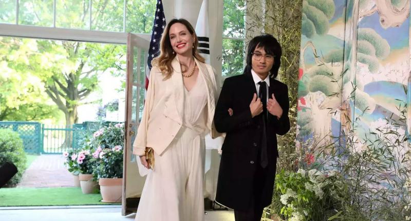 Angelina Jolie at the White House