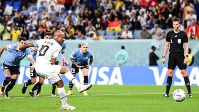 Uruguay Defeated Ghana and Both Exited the World Cup