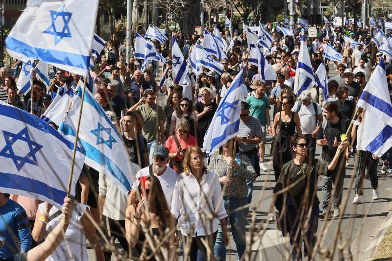 Protests in Israel Against Netanyahu's Plans