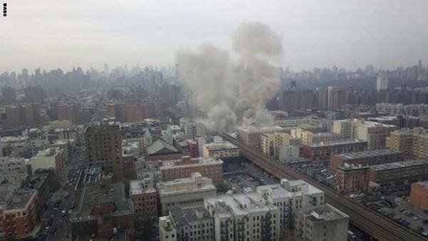 Collapse of a Building in Lower Manhattan