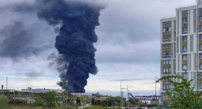 Fire Erupts at Fuel Storage Facility in Southwestern Russia