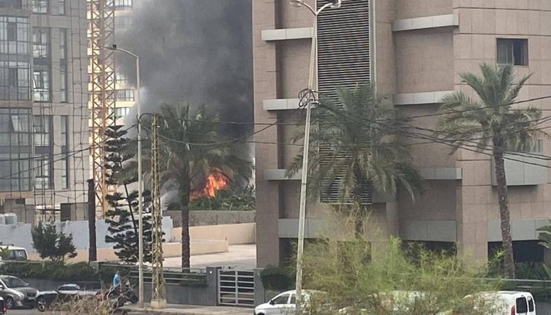 Title: Fire Extinguished in Electrical Generator in Al-Jnah Area... Video