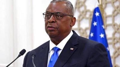 Title: Protests Delay Arrival of U.S. Defense Secretary in Tel Aviv