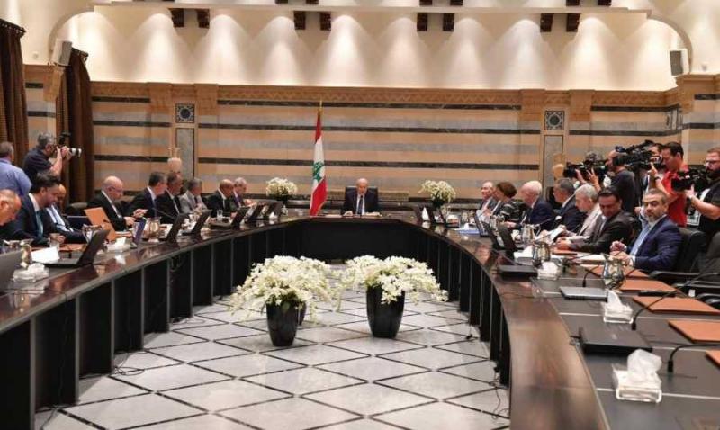 Cabinet Session Begins at the Government Palace