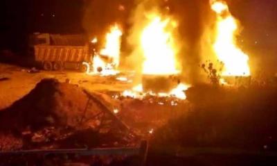 Explosion in Fireworks Warehouse in the Philippines Shakes Buildings