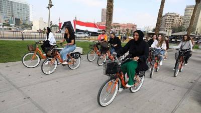Egypt... The First Arab Woman to Cover 900 km in 8 Days on a Bicycle