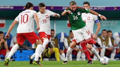 Title: Poland and Mexico Draw, Keeping Saudi Arabia at the Top