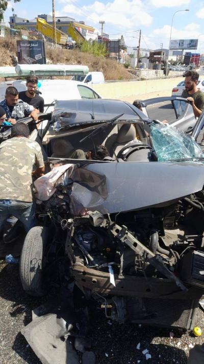 6 Injured in Accident on the Jiyyeh Highway