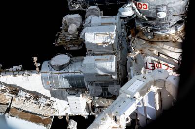 First Arab Astronaut to Walk in Space... Video