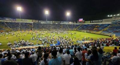 Stampede and Casualties at Cuscatlán Stadium in El Salvador