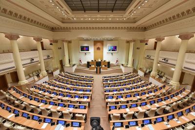 Video: Physical Altercation and Violent Fight Inside the Georgian Parliament