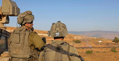 Sound Bombs at the Border Fence with Lebanon to Disperse Protest