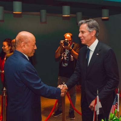 Blinken Concerned About Houthi Actions in Yemen