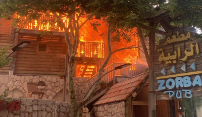 Title: Large Fire Breaks Out in Ehden