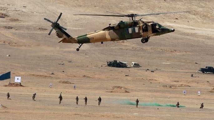 Title: Jordanian Military Helicopter Crash Injures Crew