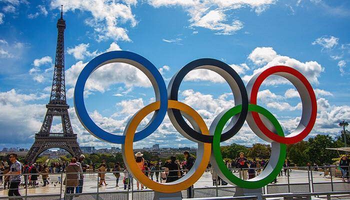 Lighting of the Paris 2024 Olympic Torch on April 16