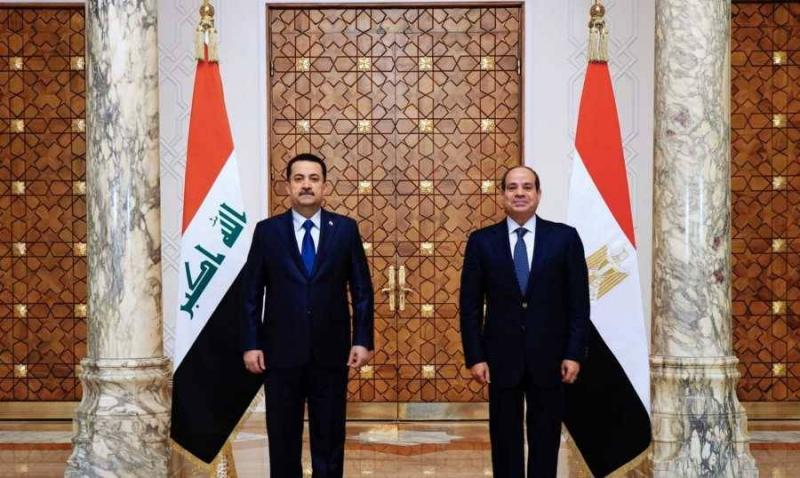 Sisi and Al-Sudani Discuss Bilateral Relations