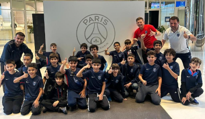 Youngest Lebanese Player in PSG Tournament in Paris