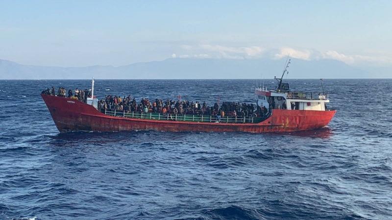 Italy: Wreck of Migrant Boat in an Area Under Greece's Responsibility