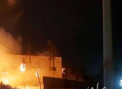 Massive Fire at the Russian Consulate in Aden