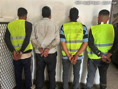 Army Stops Electric Cable Theft Gang in Tripoli