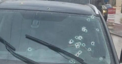 Title: Settlers Injured in Shooting in Hawara Town, West Bank