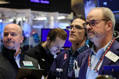 U.S. Stocks Open Lower