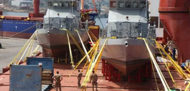 Title: Three US-Born Patrol Boats for the Lebanese Army