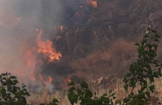 Large Fire in Faria
