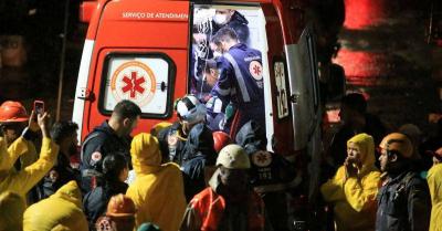 14 Dead in Building Collapse in Brazil (Video)