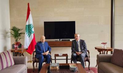 Title: President Aoun Discusses Developments with French Ambassador