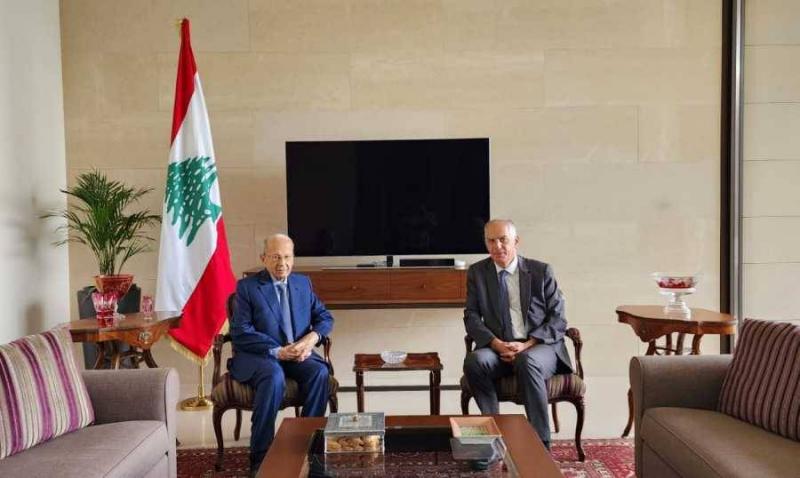 Title: President Aoun Discusses Developments with French Ambassador