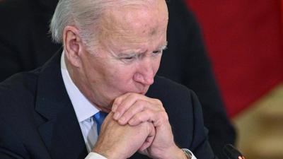 Video - Biden Kicks the Podium During Important Event