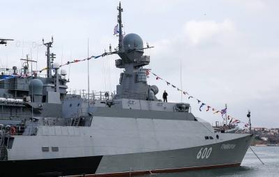 Title: Security Service Foils "Terrorist Attack" on Warship in the Black Sea