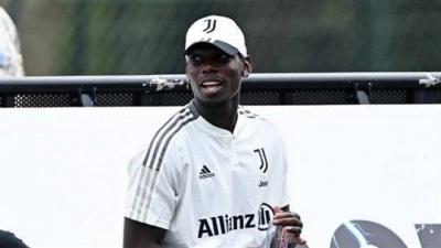 Pogba Returns to Team Training with Juventus