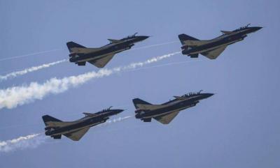 Title: 32 Chinese Warplanes Detected in Taiwanese Air Defense Zone