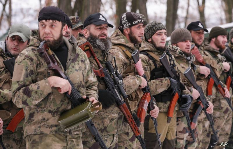 Deployment of Chechen Fighters to the Russian-Ukrainian Border