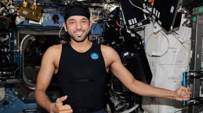 Sultan Al Neyadi: "My shirt is not ordinary"