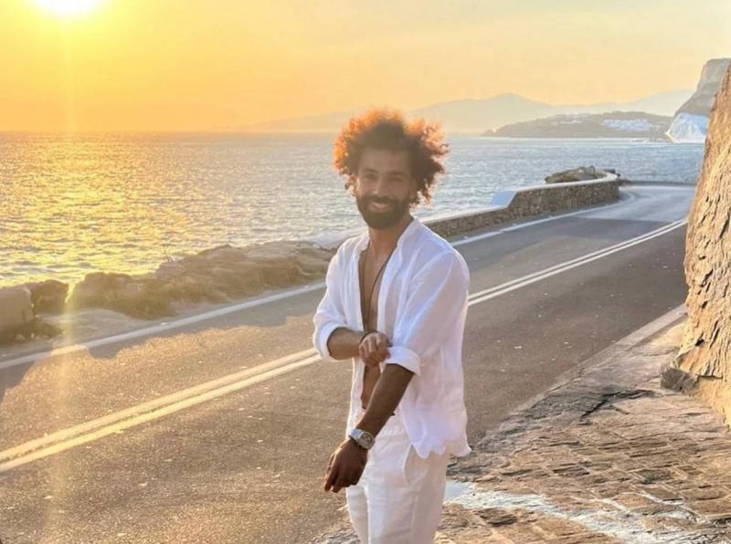 Mohamed Salah on the Greek Beaches