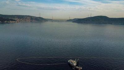 Suspension of Ship Movements in the Bosphorus Due to Cargo Ship Grounding