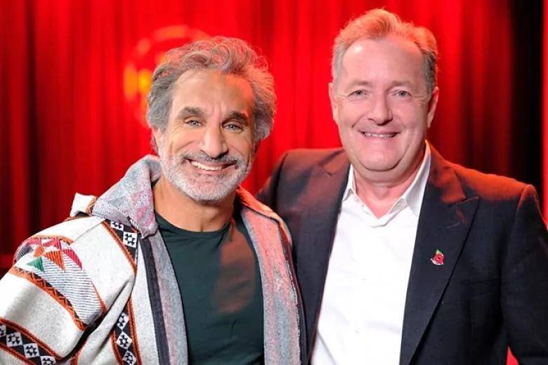 Bassem Youssef Gifts Morgan an 