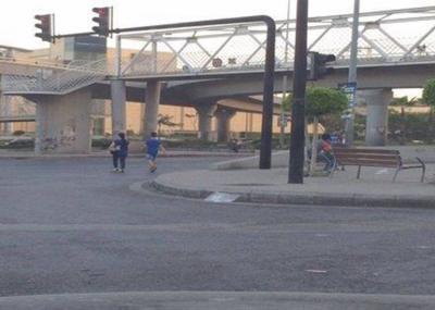 Stabbing of a Young Man on the Pedestrian Bridge in Al-Doura