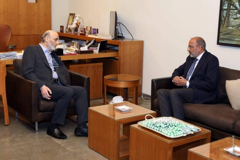 Geagea: Lebanon is a Transit Country, Not a Refuge